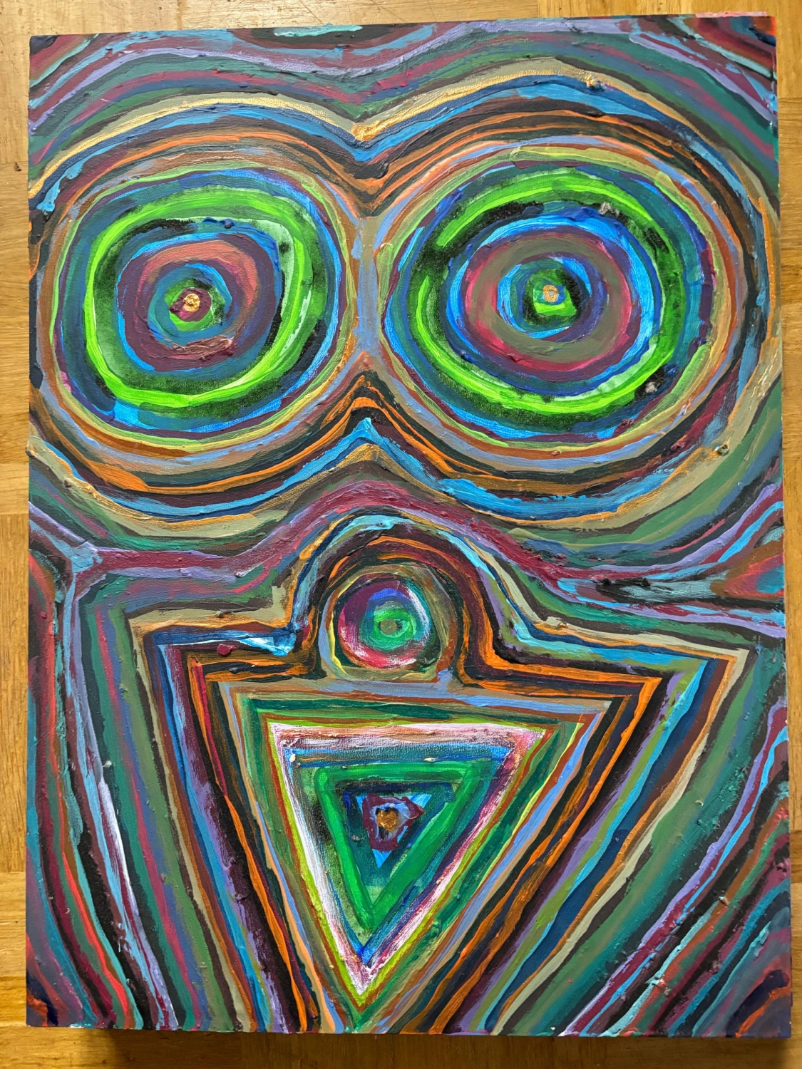 Acrylmalerei von Werner Gutzler