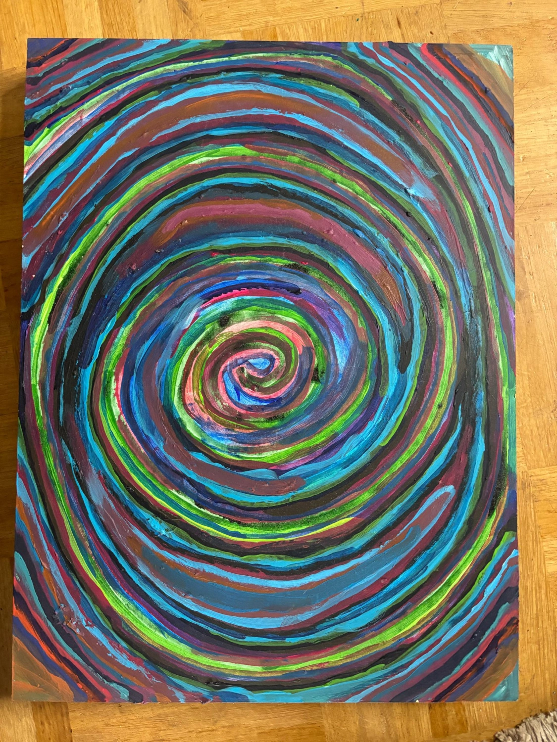 Acrylmalerei von Werner Gutzler
