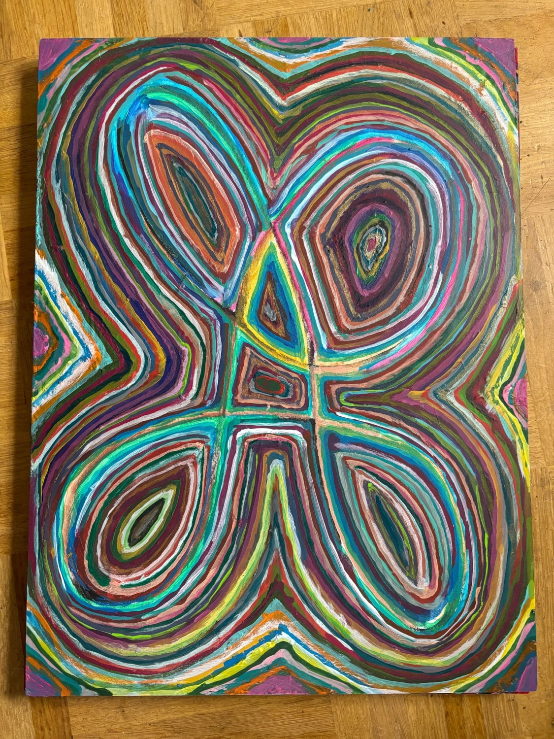 Acrylmalerei von Werner Gutzler