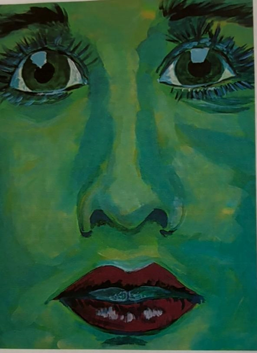 Acrylmalerei von Werner Gutzler