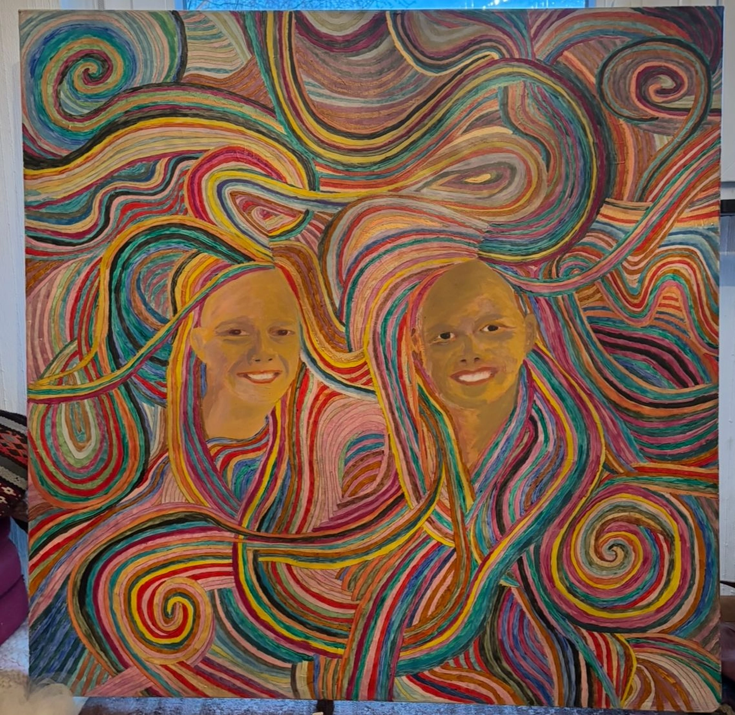 Acrylmalerei von Werner Gutzler