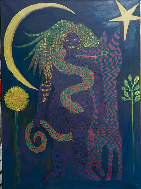 Acrylmalerei von Werner Gutzler