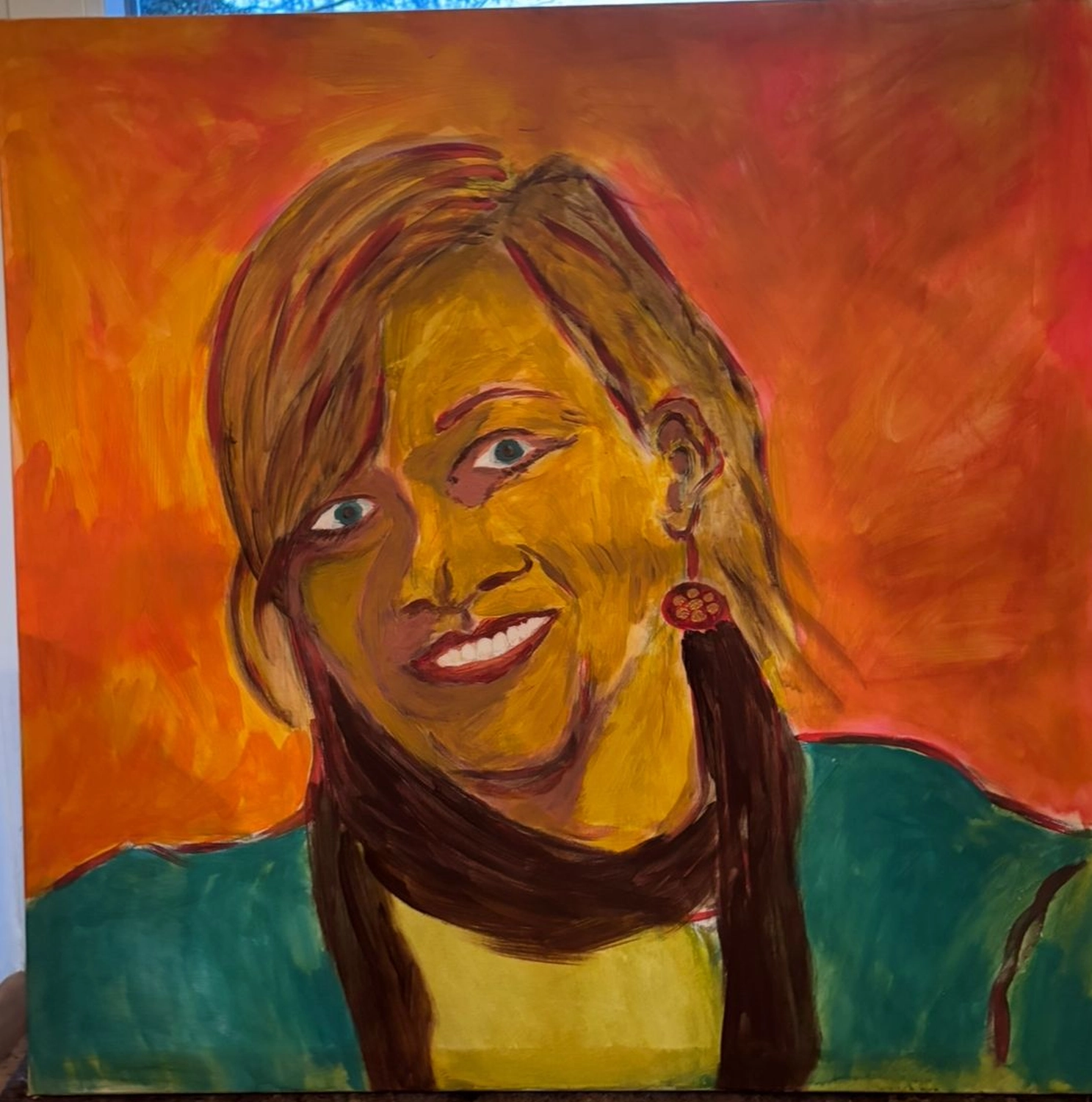Acrylmalerei von Werner Gutzler
