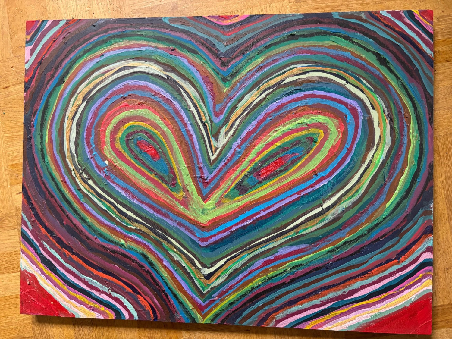 Acrylmalerei von Werner Gutzler