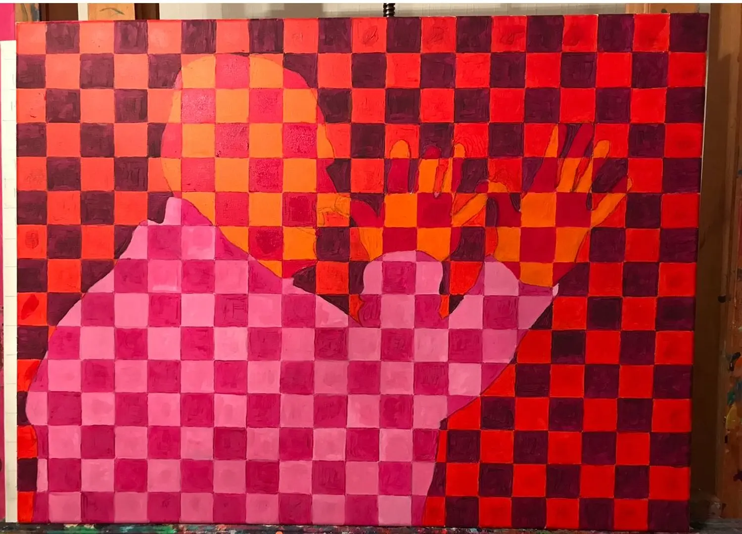 Acrylmalerei von Werner Gutzler