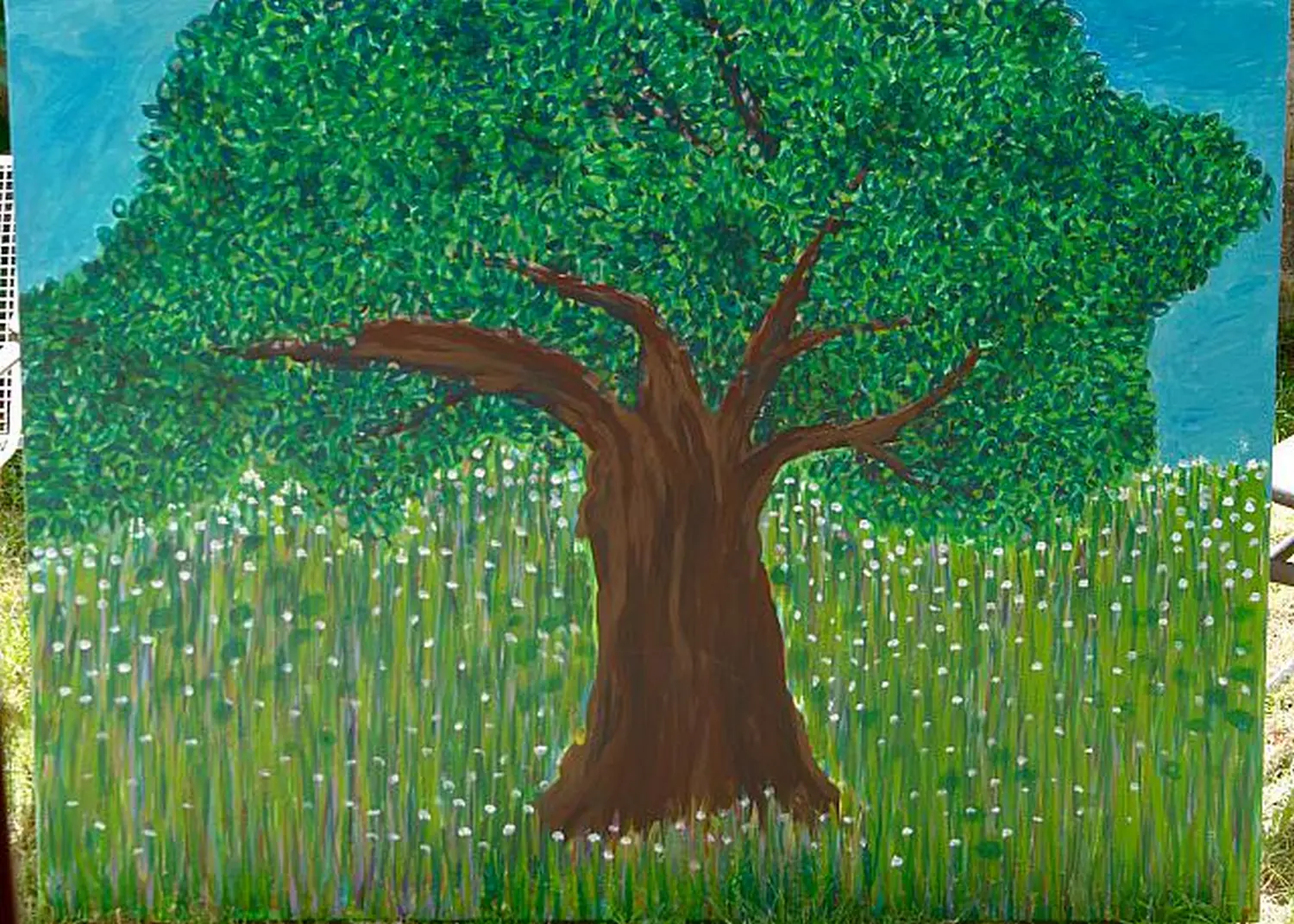 Acrylmalerei von Werner Gutzler