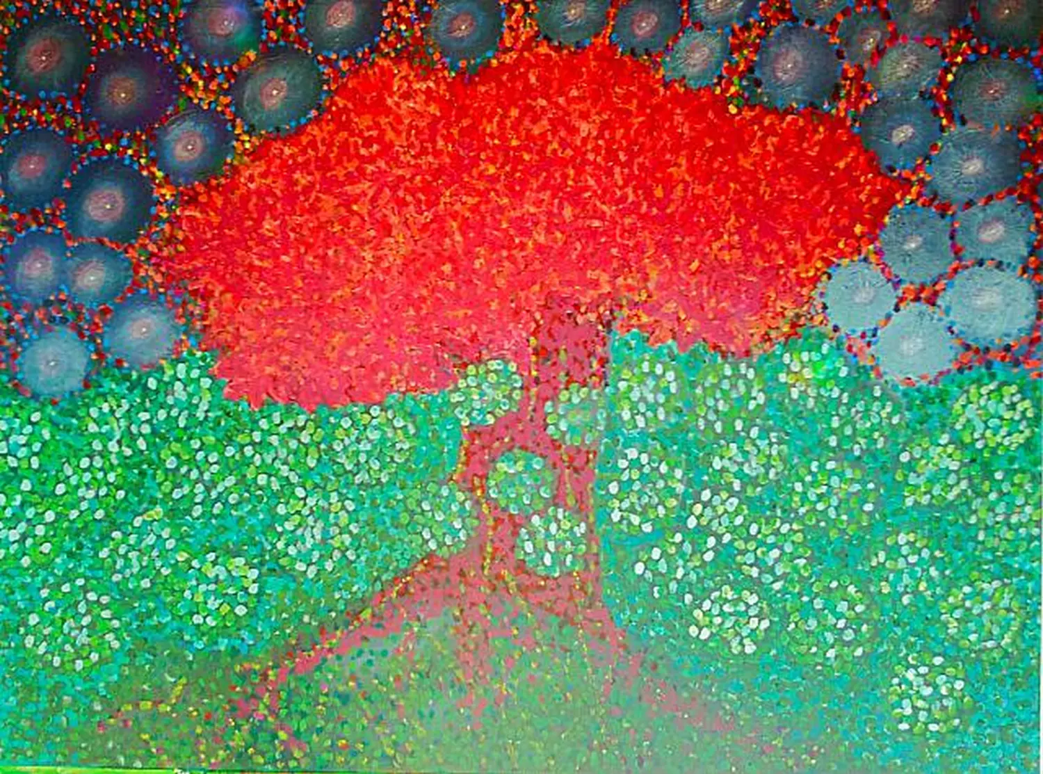 Acrylmalerei von Werner Gutzler