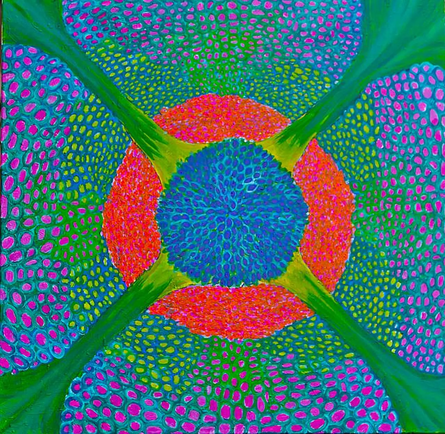 Acrylmalerei von Werner Gutzler