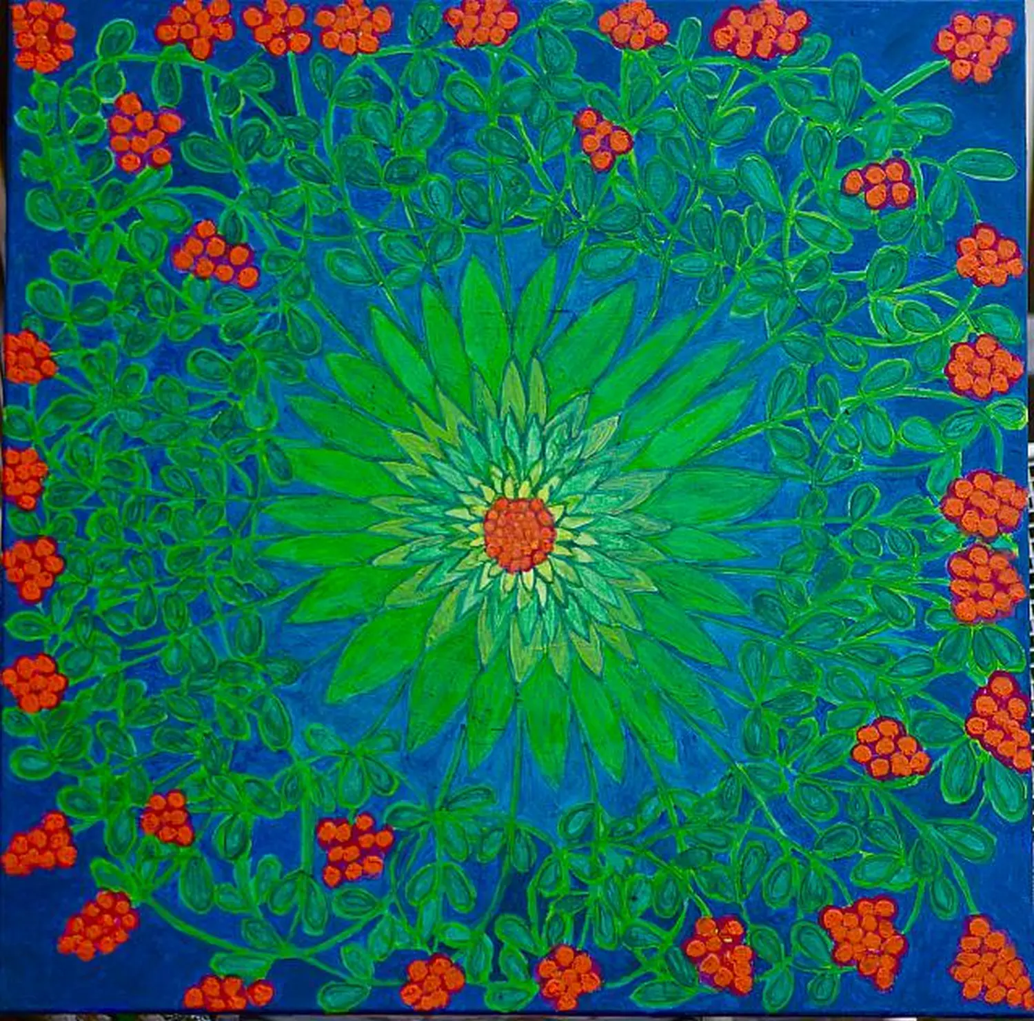 Acrylmalerei von Werner Gutzler