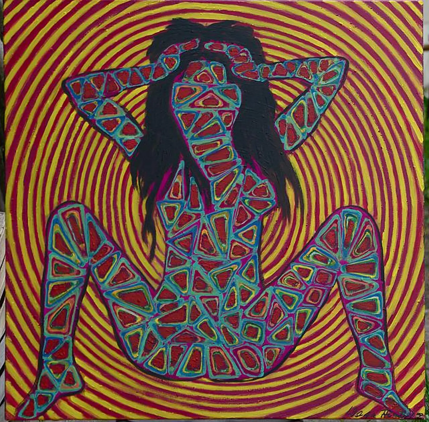 Acrylmalerei von Werner Gutzler