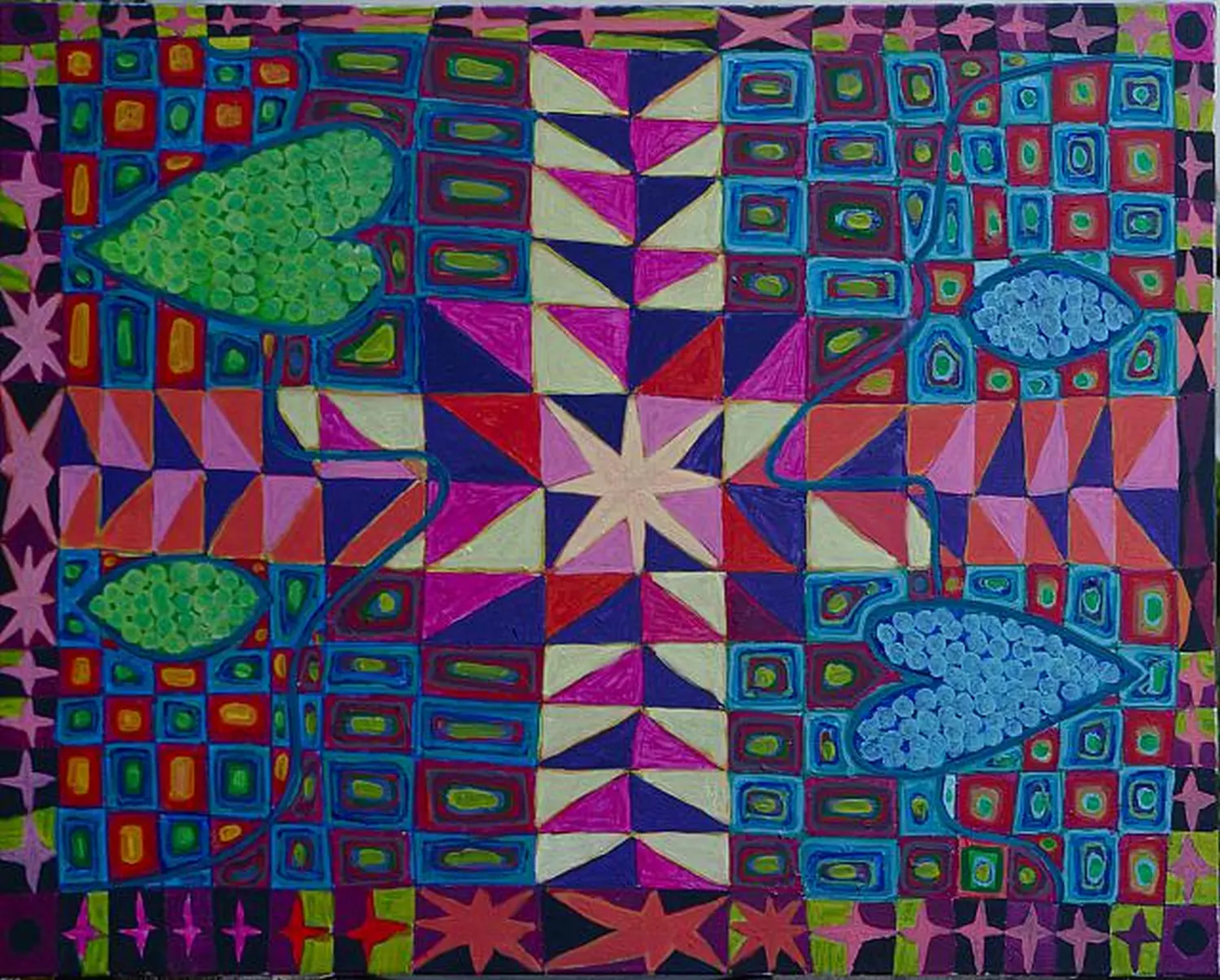 Acrylmalerei von Werner Gutzler