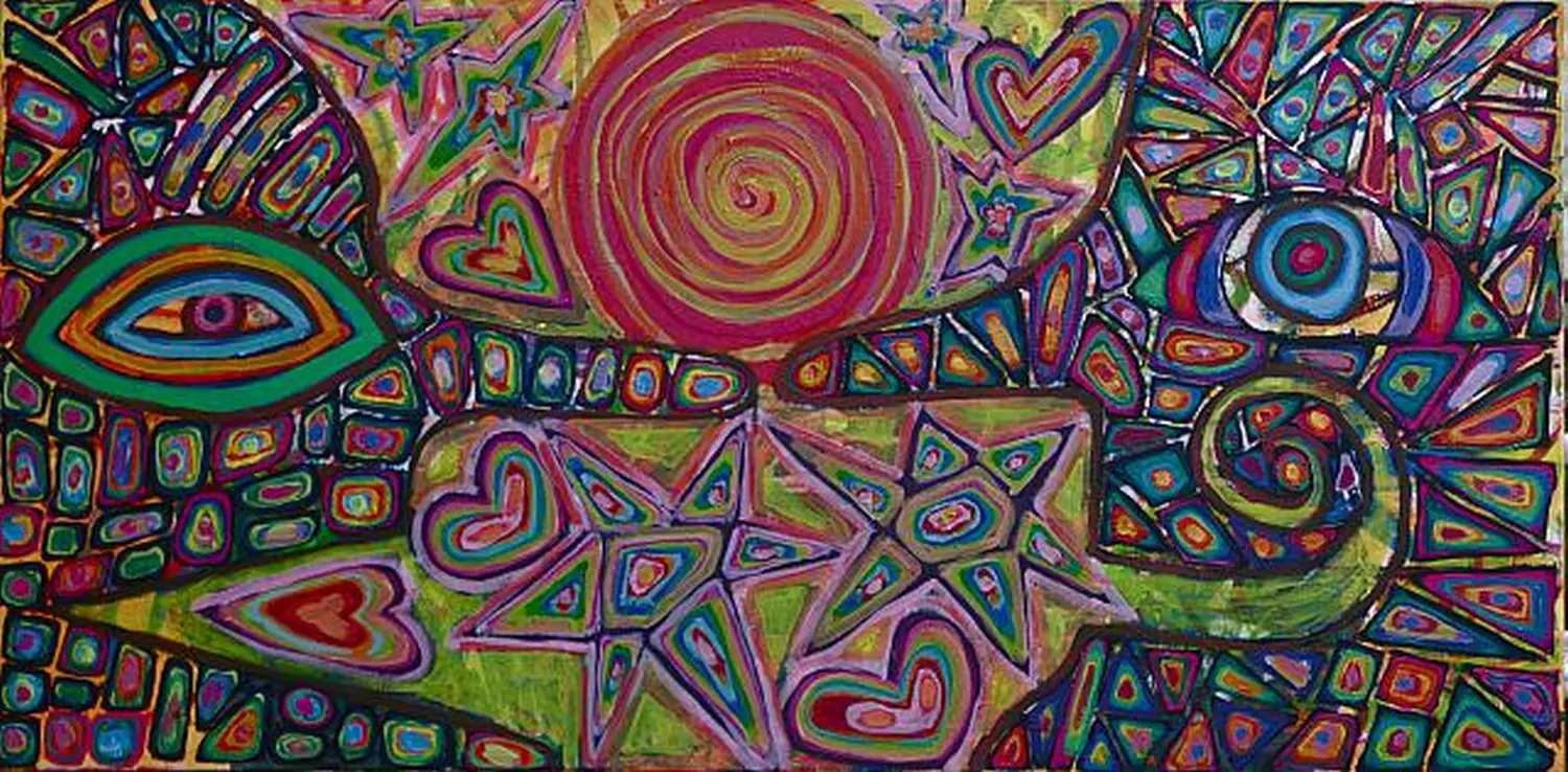 Acrylmalerei von Werner Gutzler