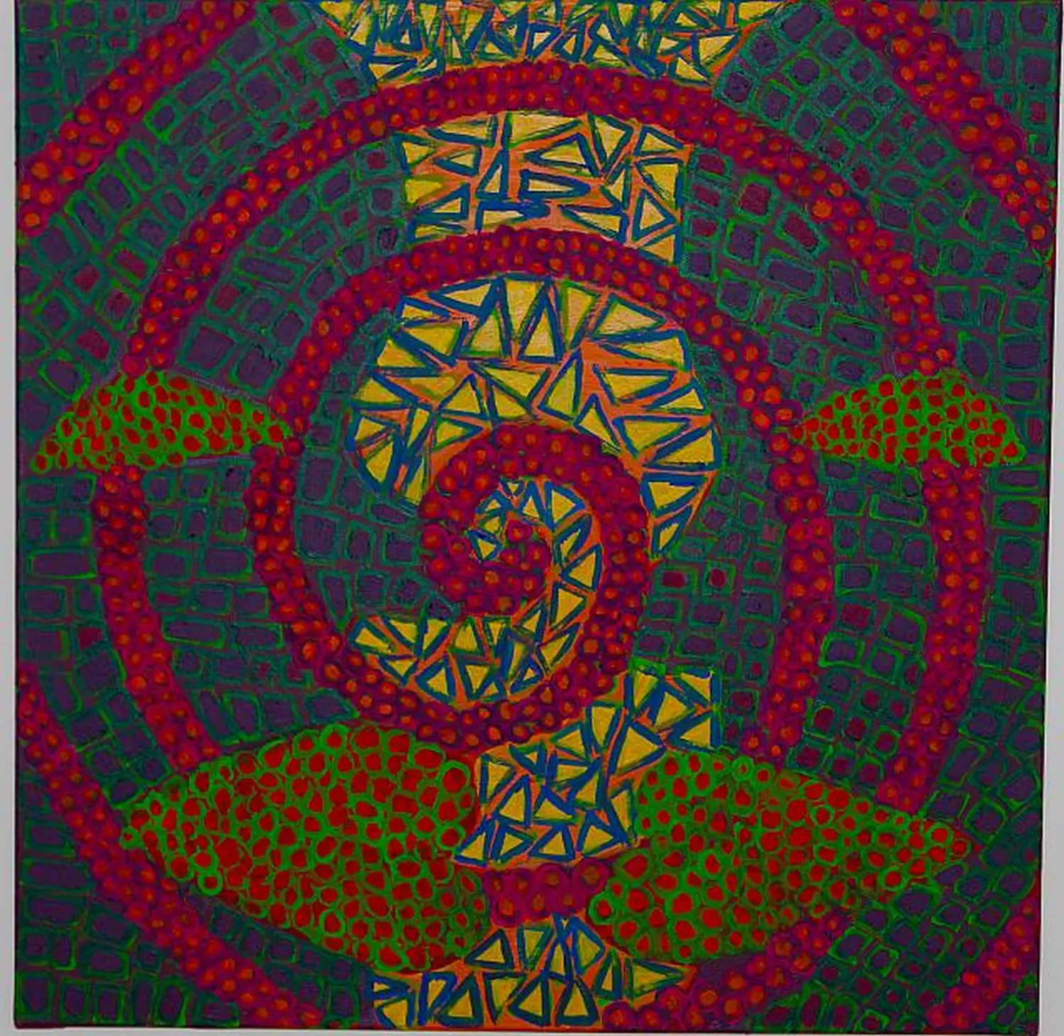 Acrylmalerei von Werner Gutzler
