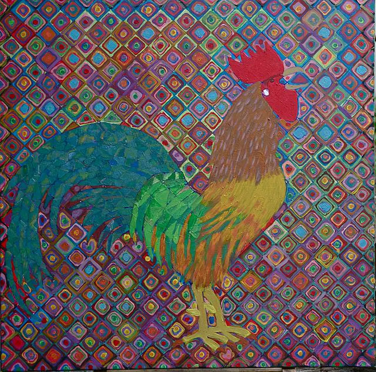 Acrylmalerei von Werner Gutzler