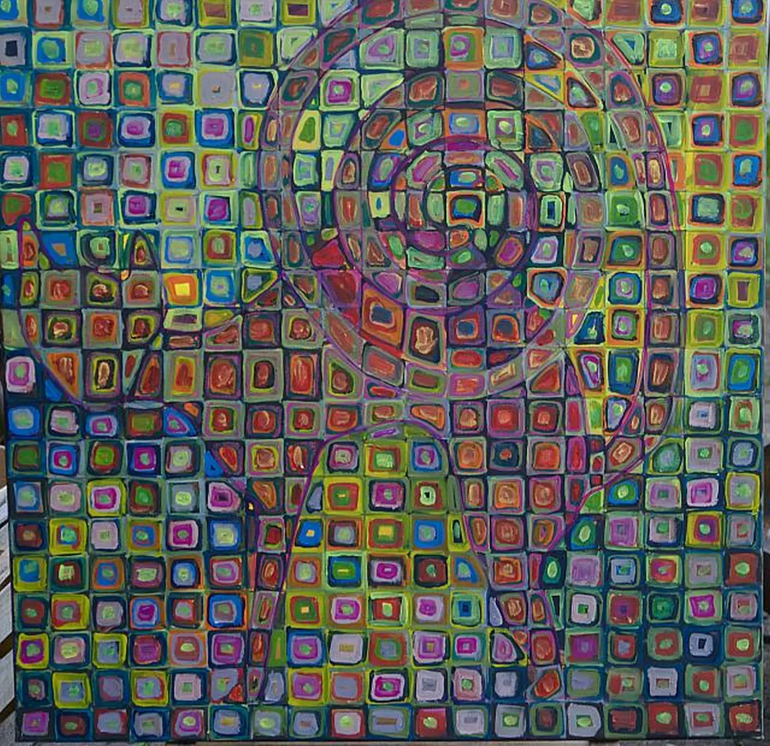 Acrylmalerei von Werner Gutzler