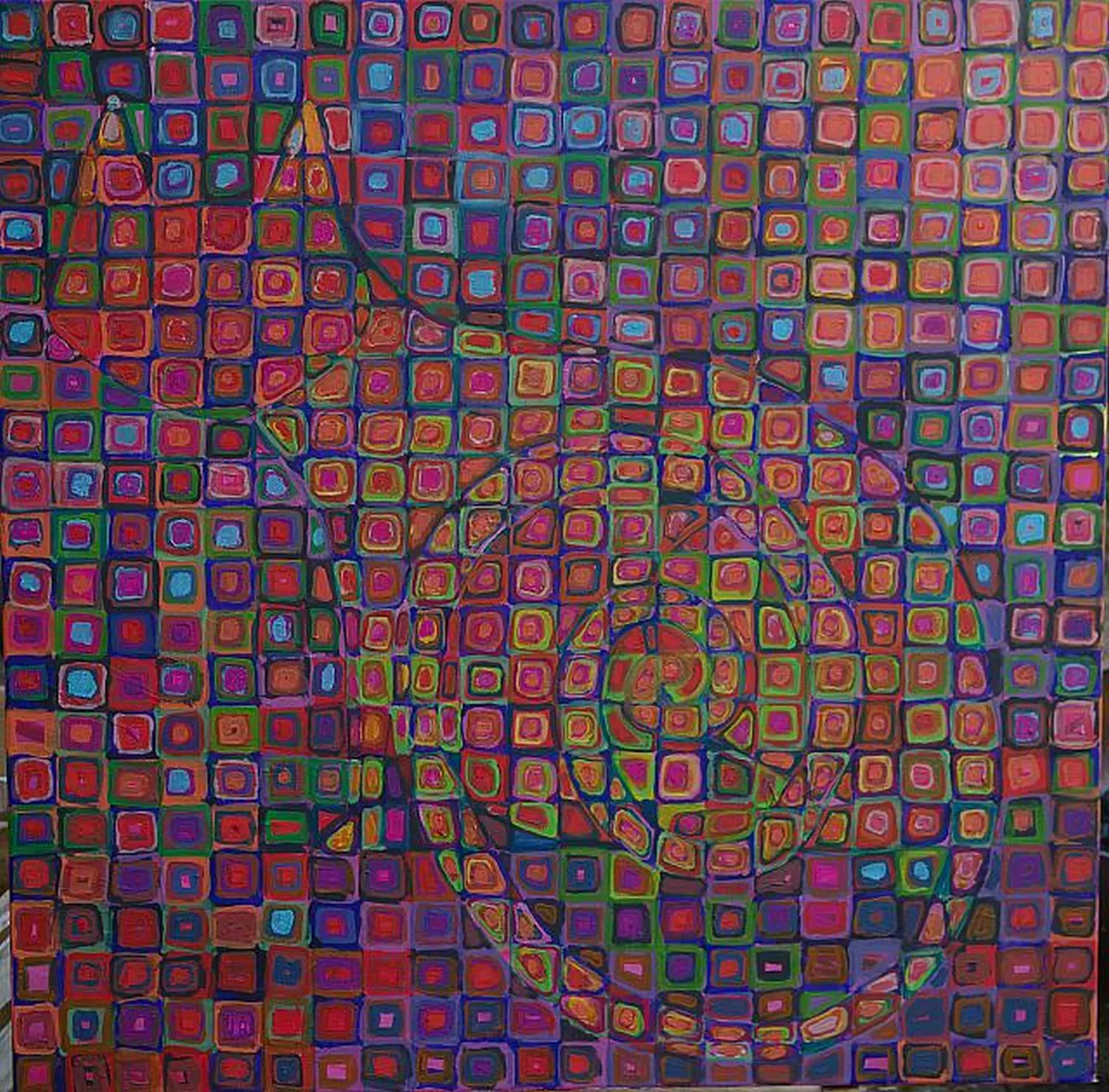 Acrylmalerei von Werner Gutzler