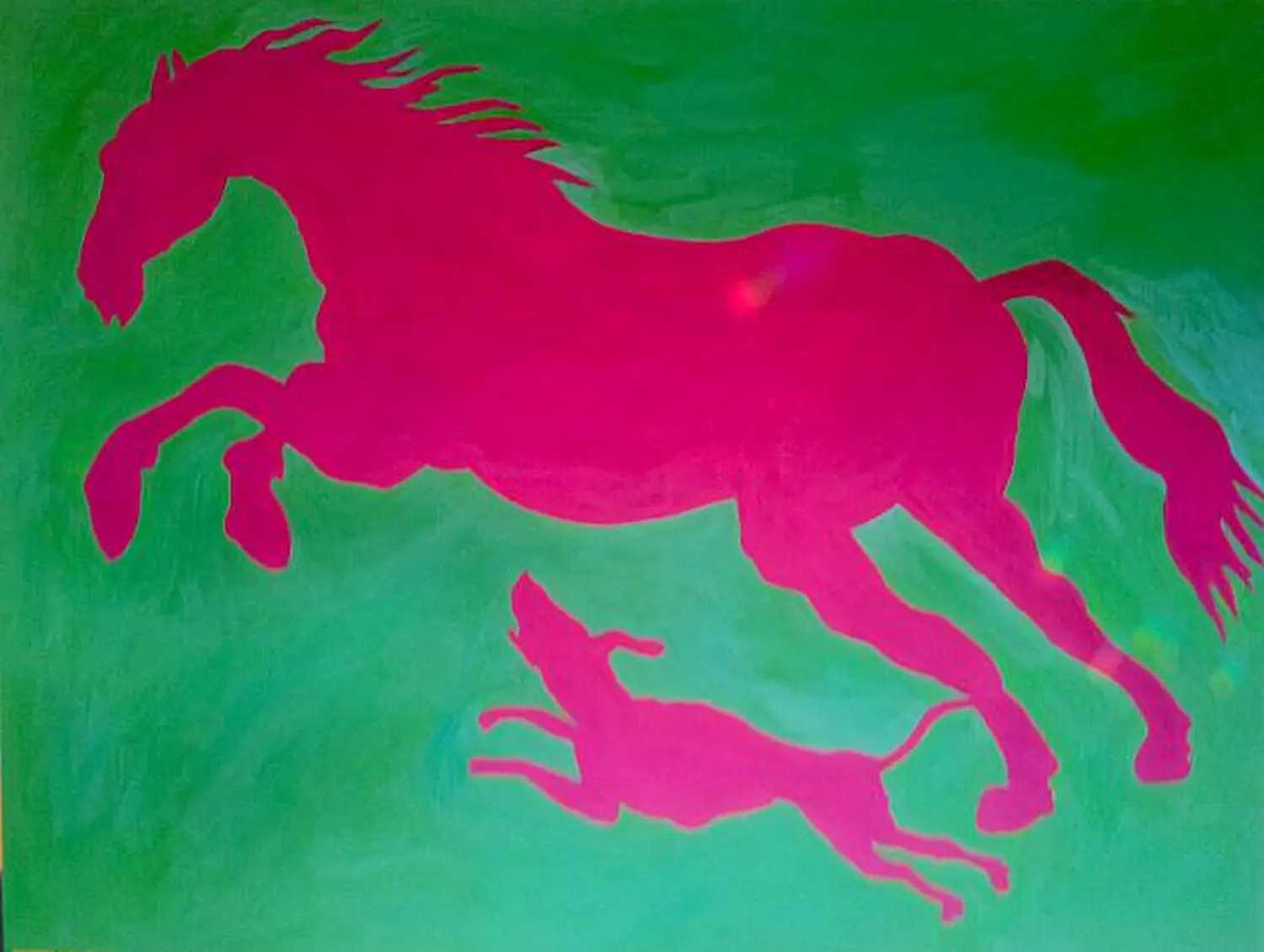 Acrylmalerei von Werner Gutzler