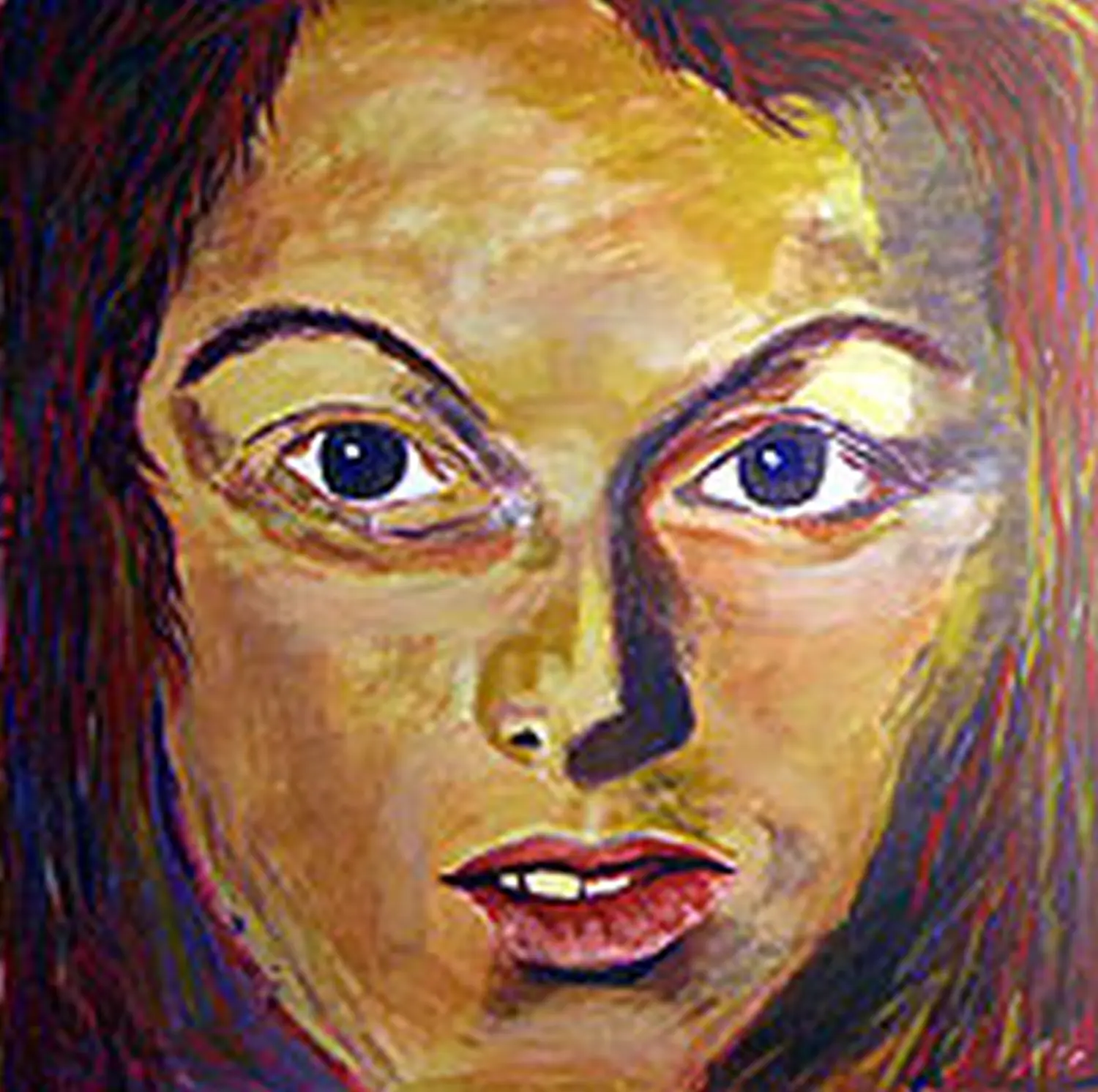 Acrylmalerei von Werner Gutzler