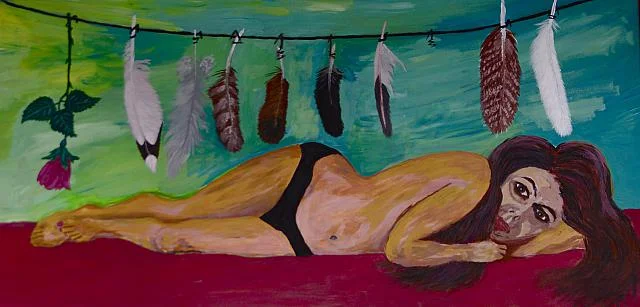 Acrylmalerei von Werner Gutzler