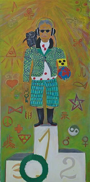 Acrylmalerei von Werner Gutzler
