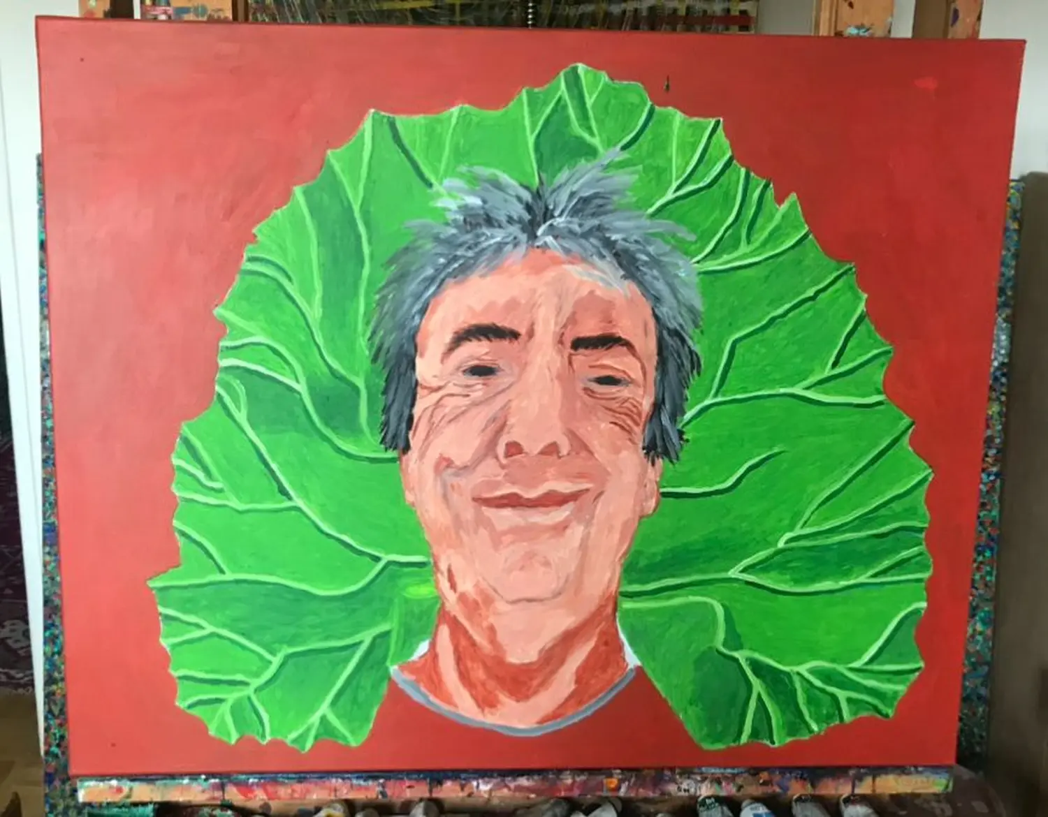 Acrylmalerei von Werner Gutzler