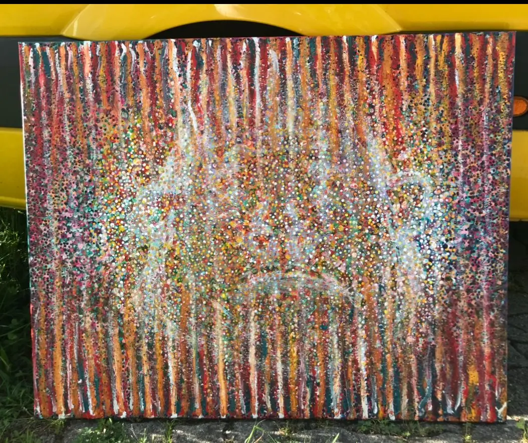 Acrylmalerei von Werner Gutzler
