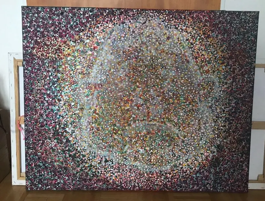 Acrylmalerei von Werner Gutzler