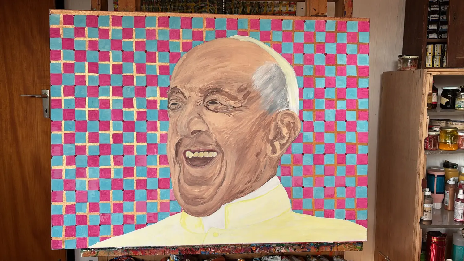 Acrylmalerei von Werner Gutzler