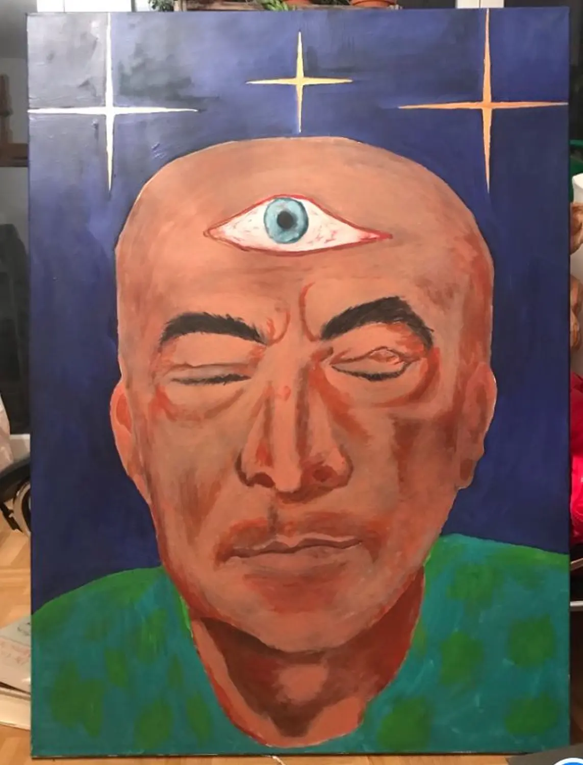 Acrylmalerei von Werner Gutzler