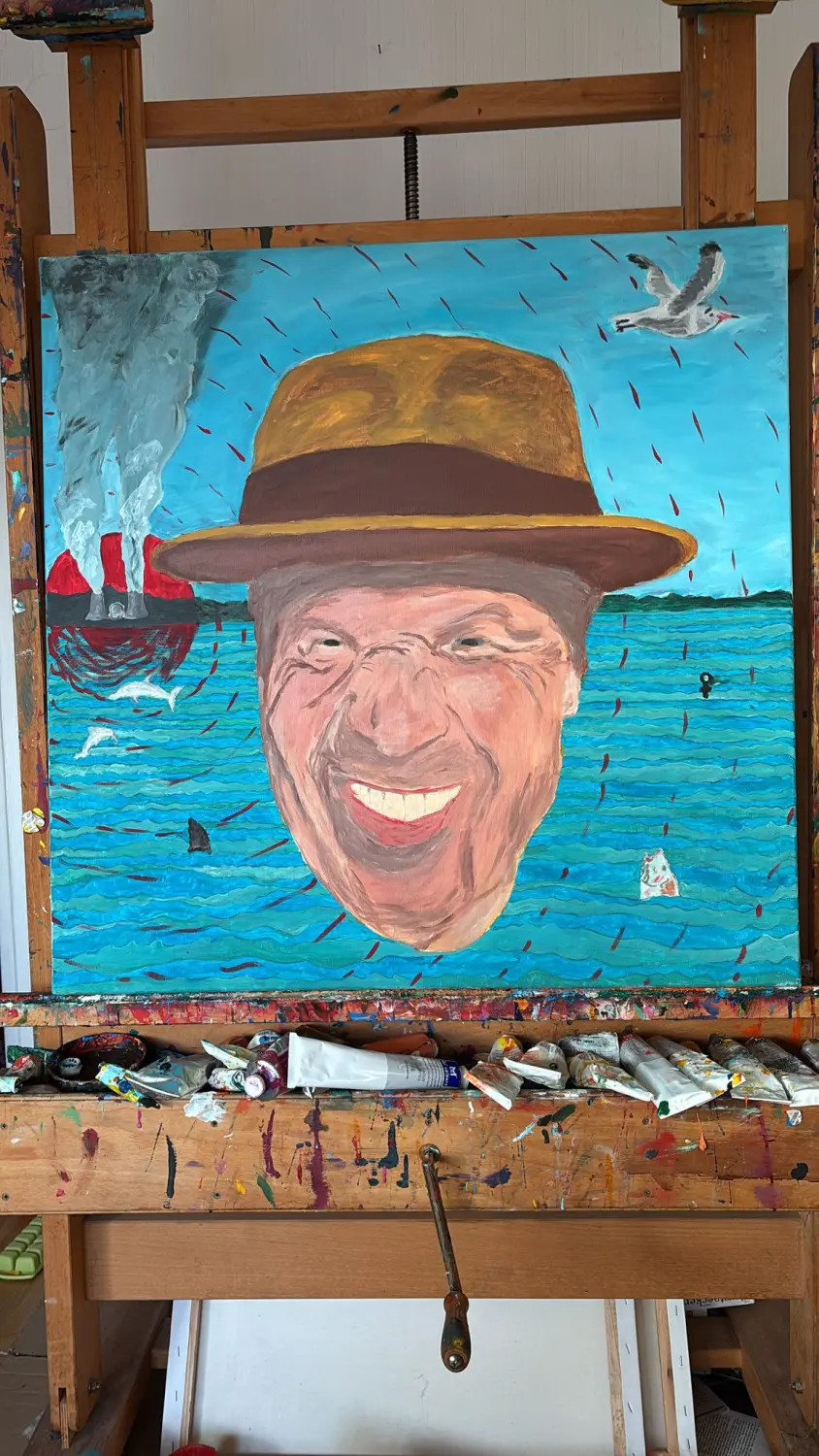 Acrylmalerei von Werner Gutzler