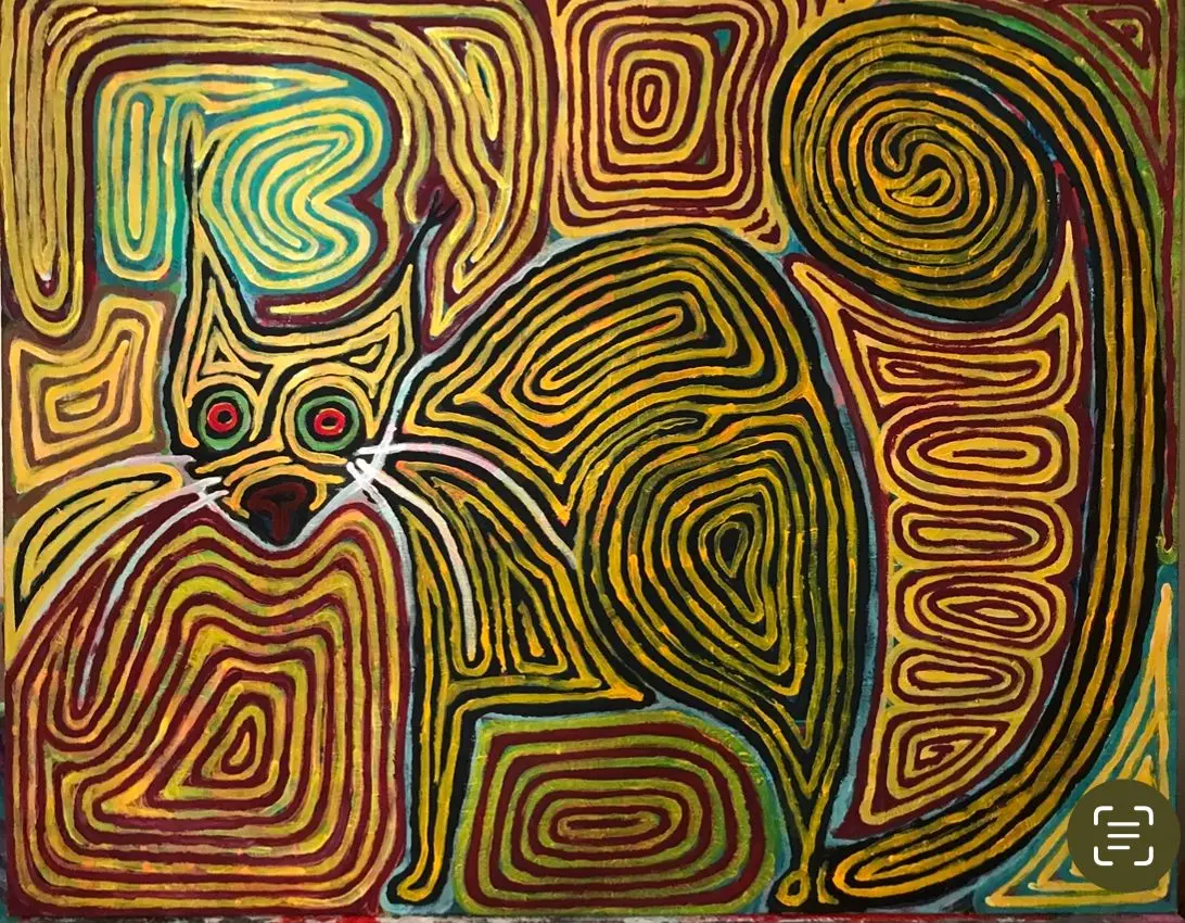 Acrylmalerei von Werner Gutzler