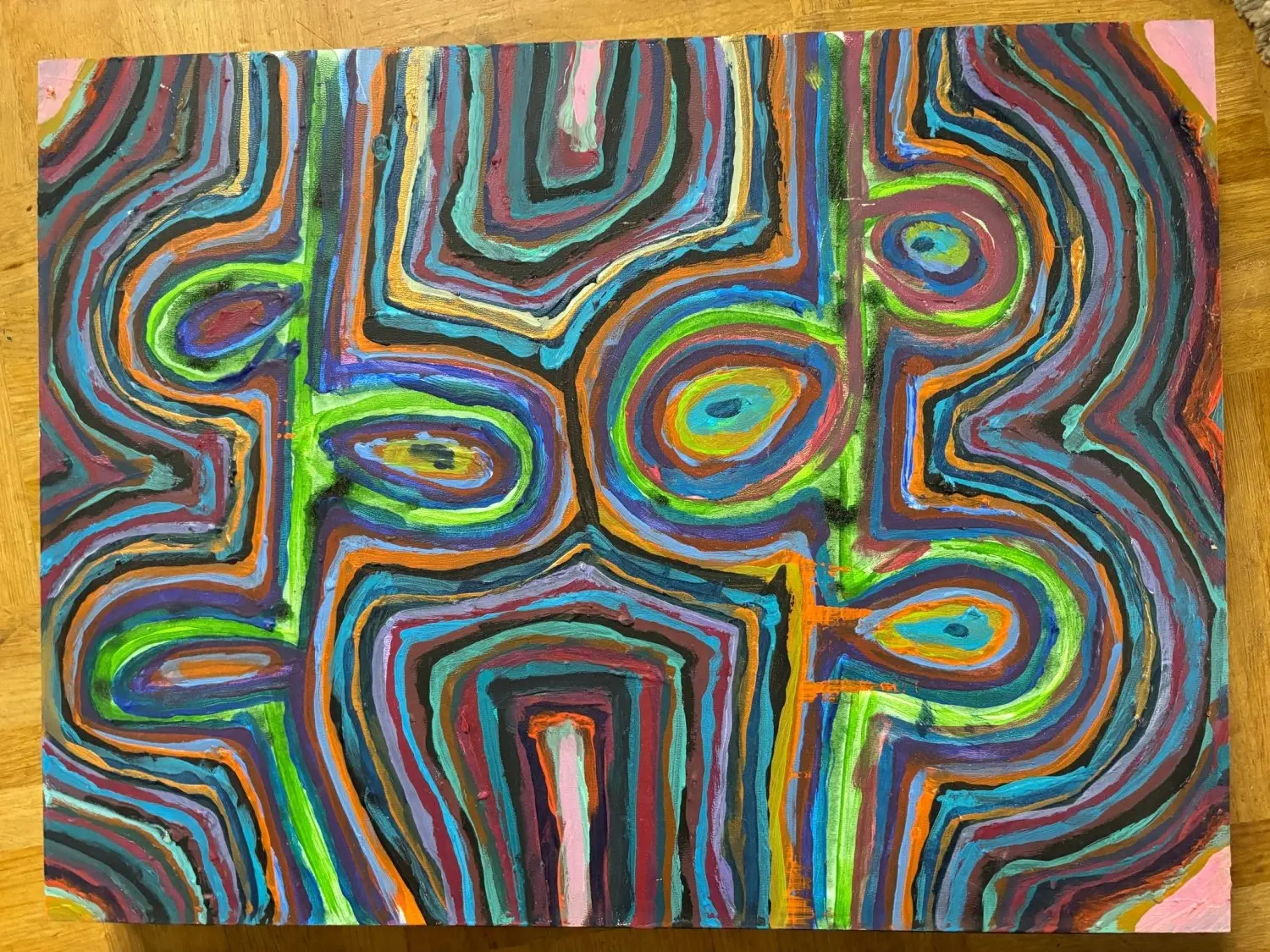 Acrylmalerei von Werner Gutzler