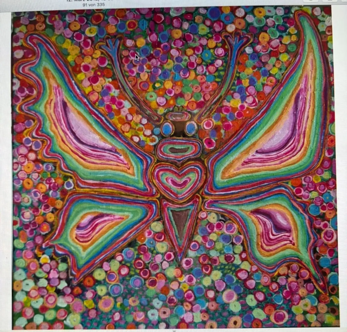 Acrylmalerei von Werner Gutzler