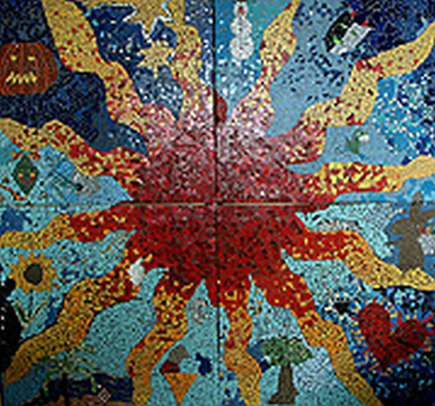 Mosaik von Werner Gutzler