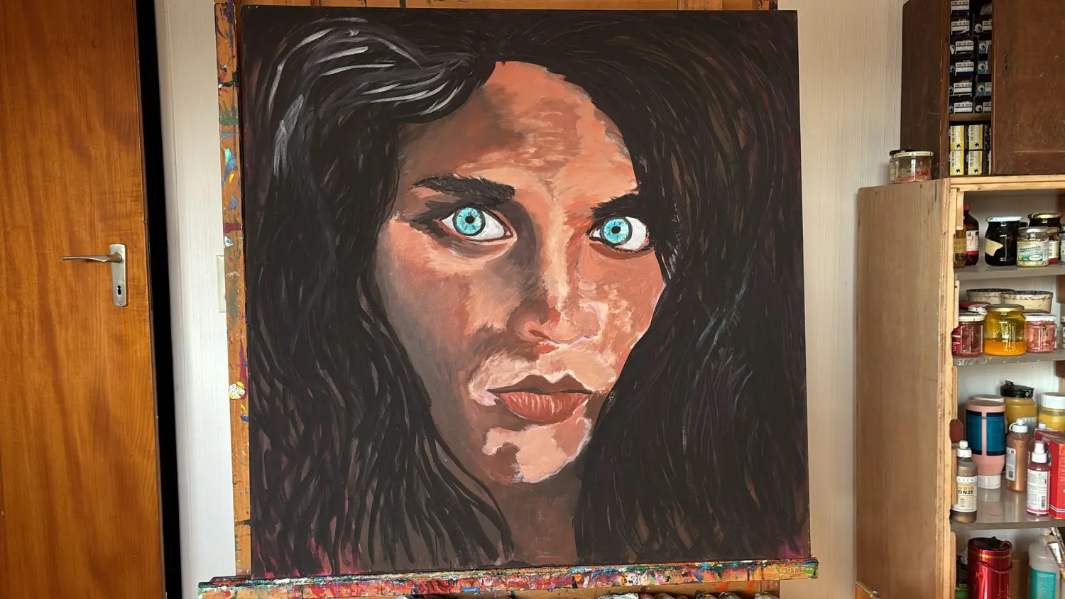 Acrylmalerei von Werner Gutzler