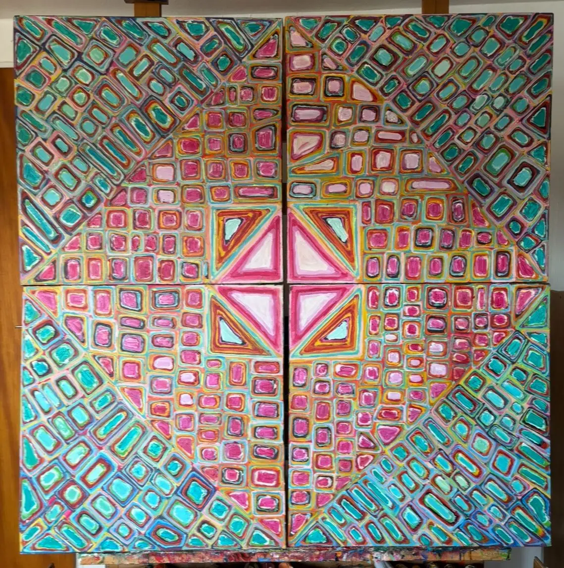 Acrylmalerei von Werner Gutzler