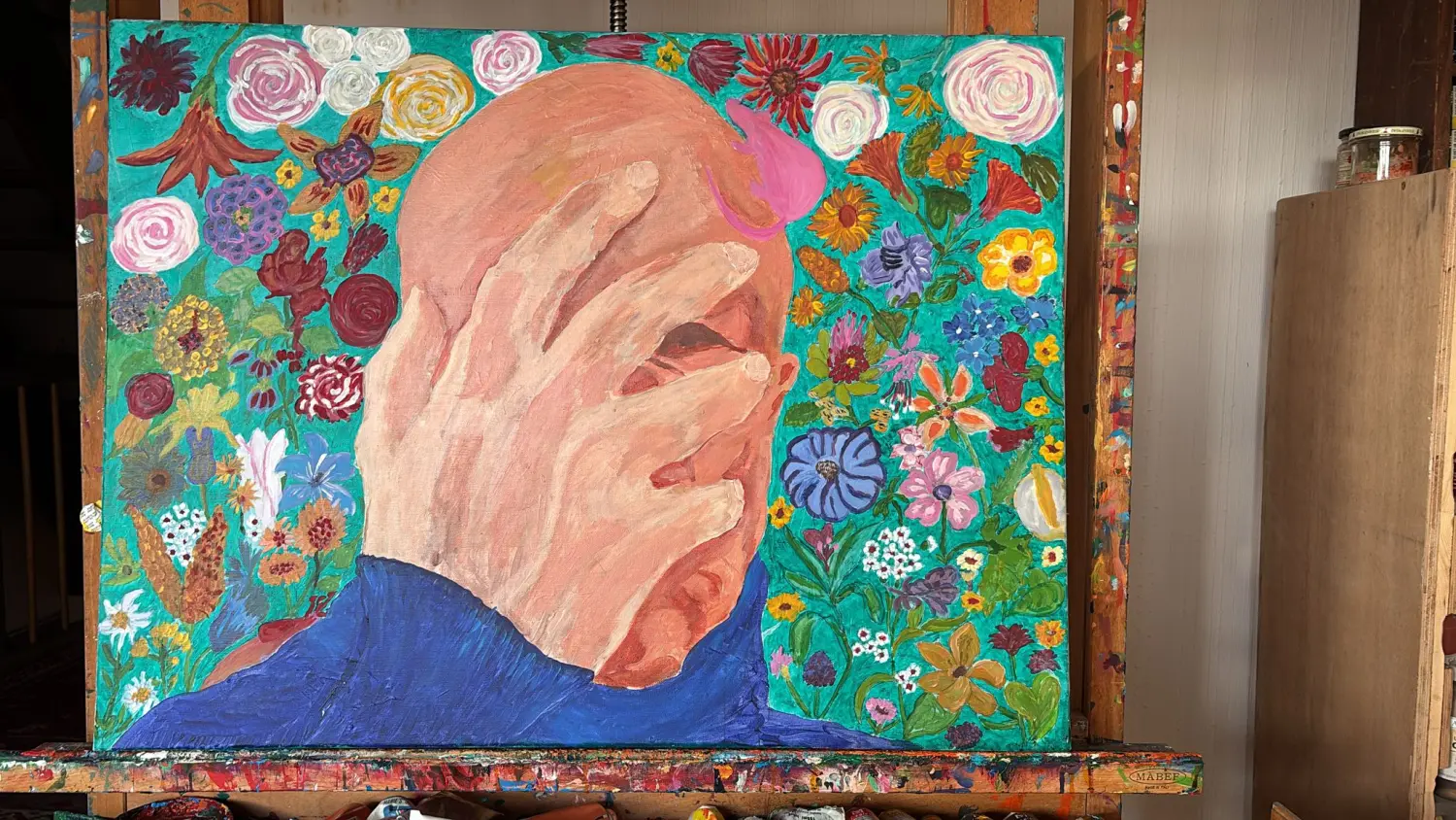 Acrylmalerei von Werner Gutzler