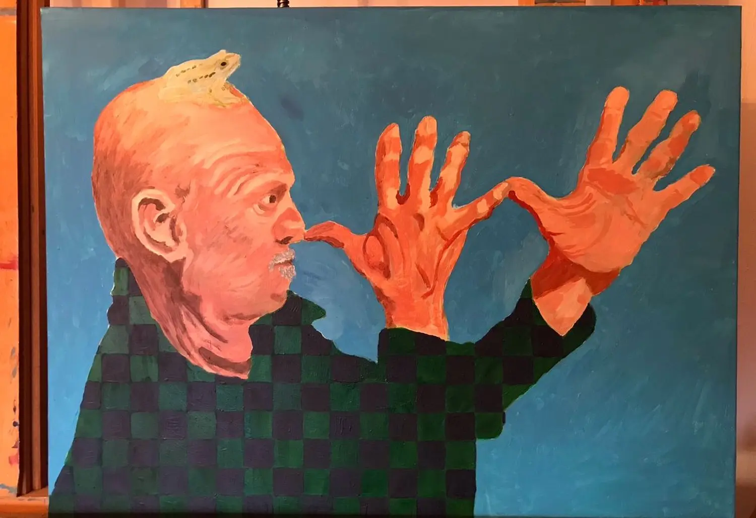 Acrylmalerei von Werner Gutzler