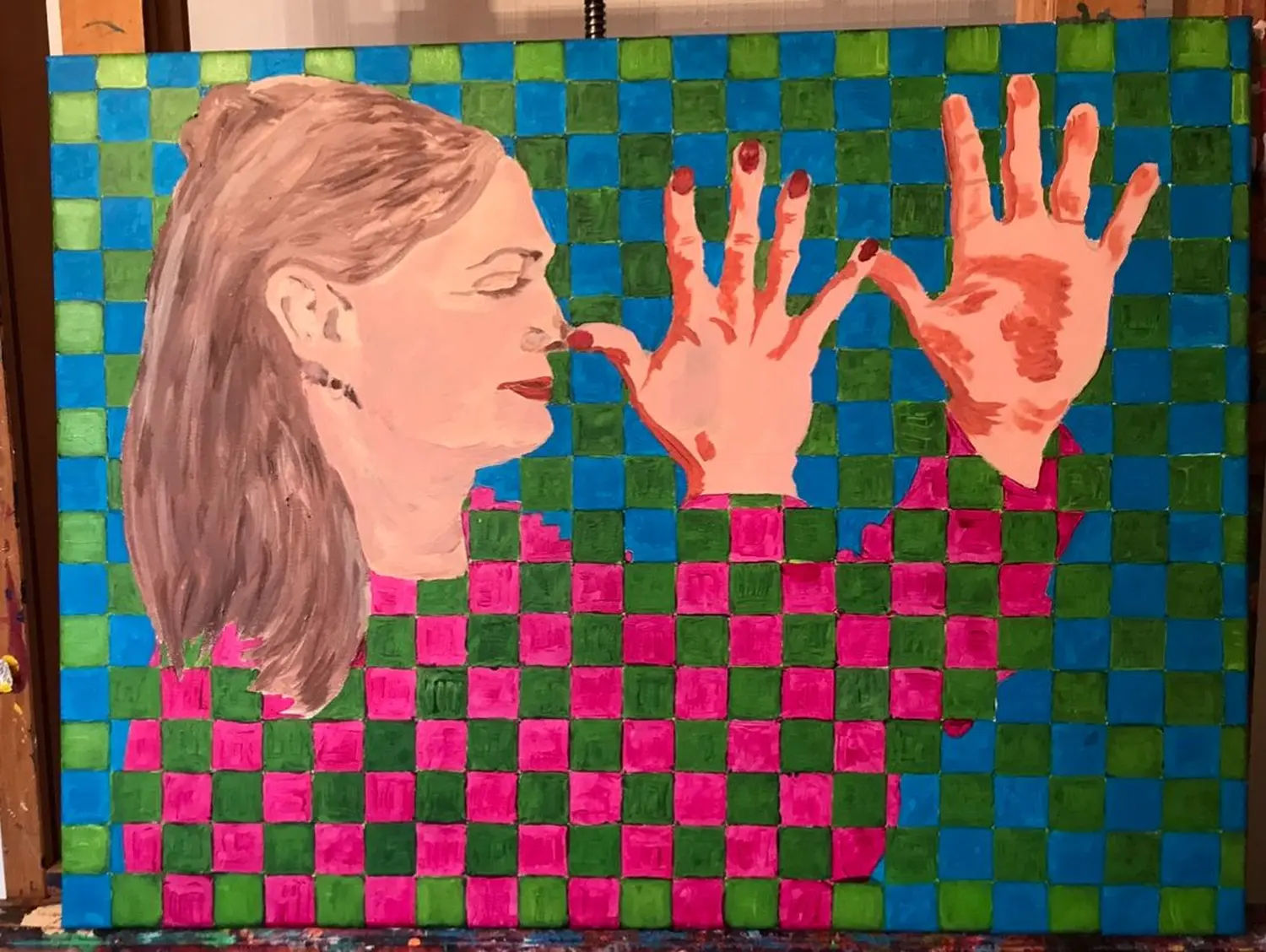 Acrylmalerei von Werner Gutzler