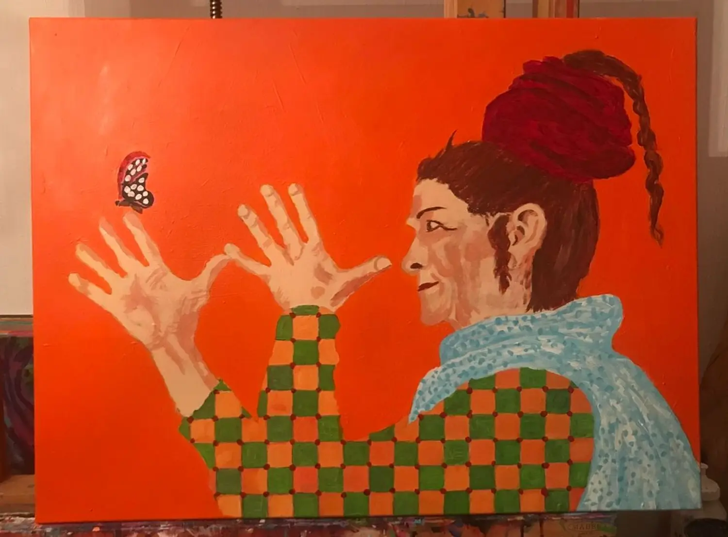 Acrylmalerei von Werner Gutzler