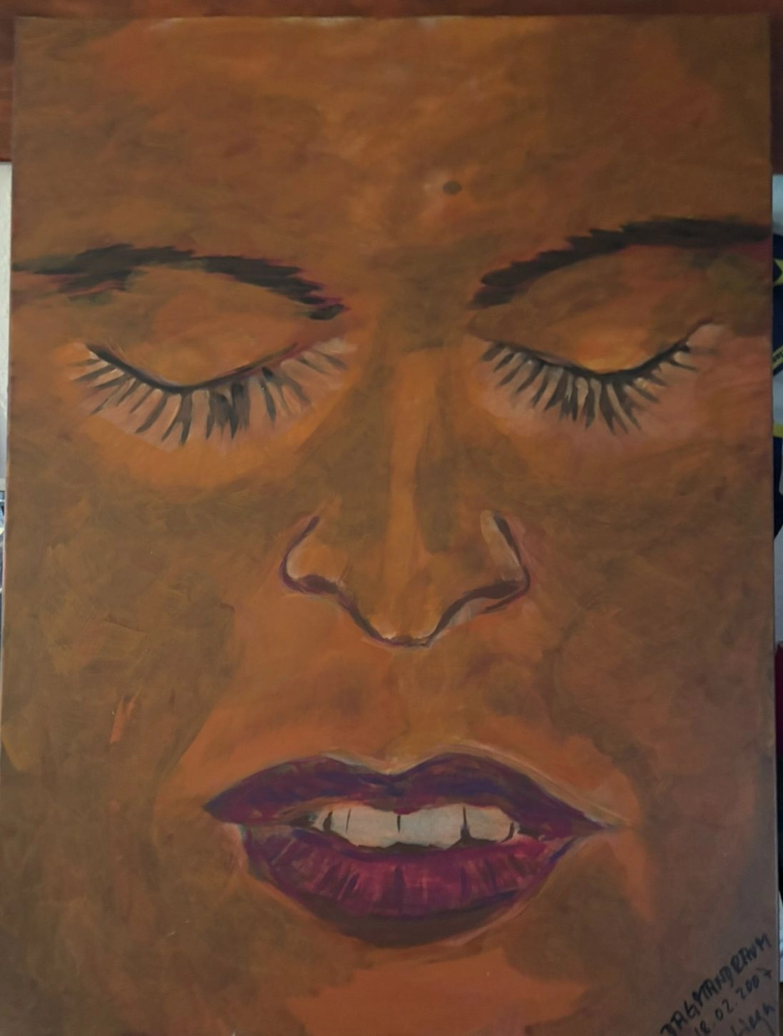 Acrylmalerei von Werner Gutzler