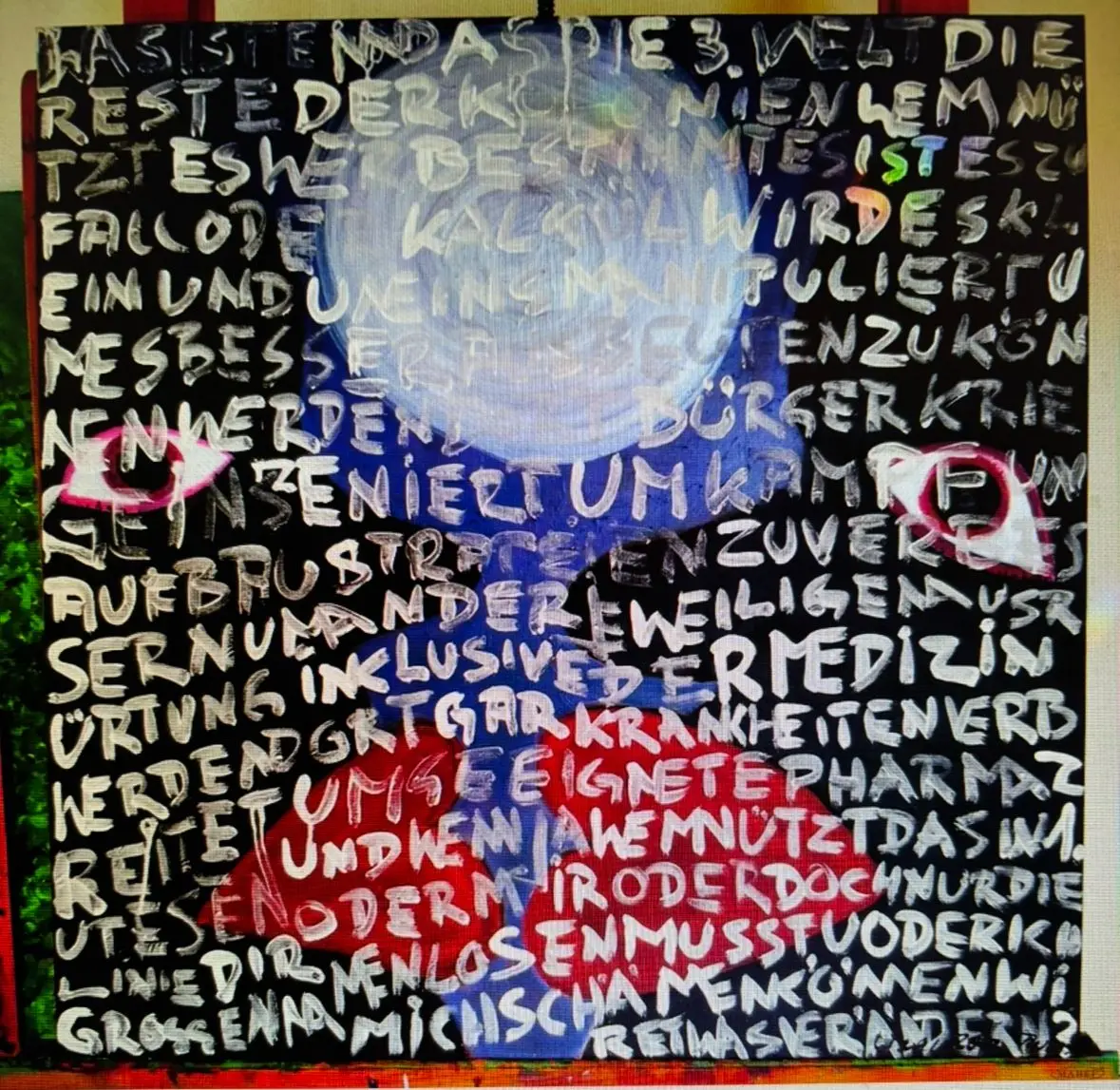 Acrylmalerei von Werner Gutzler